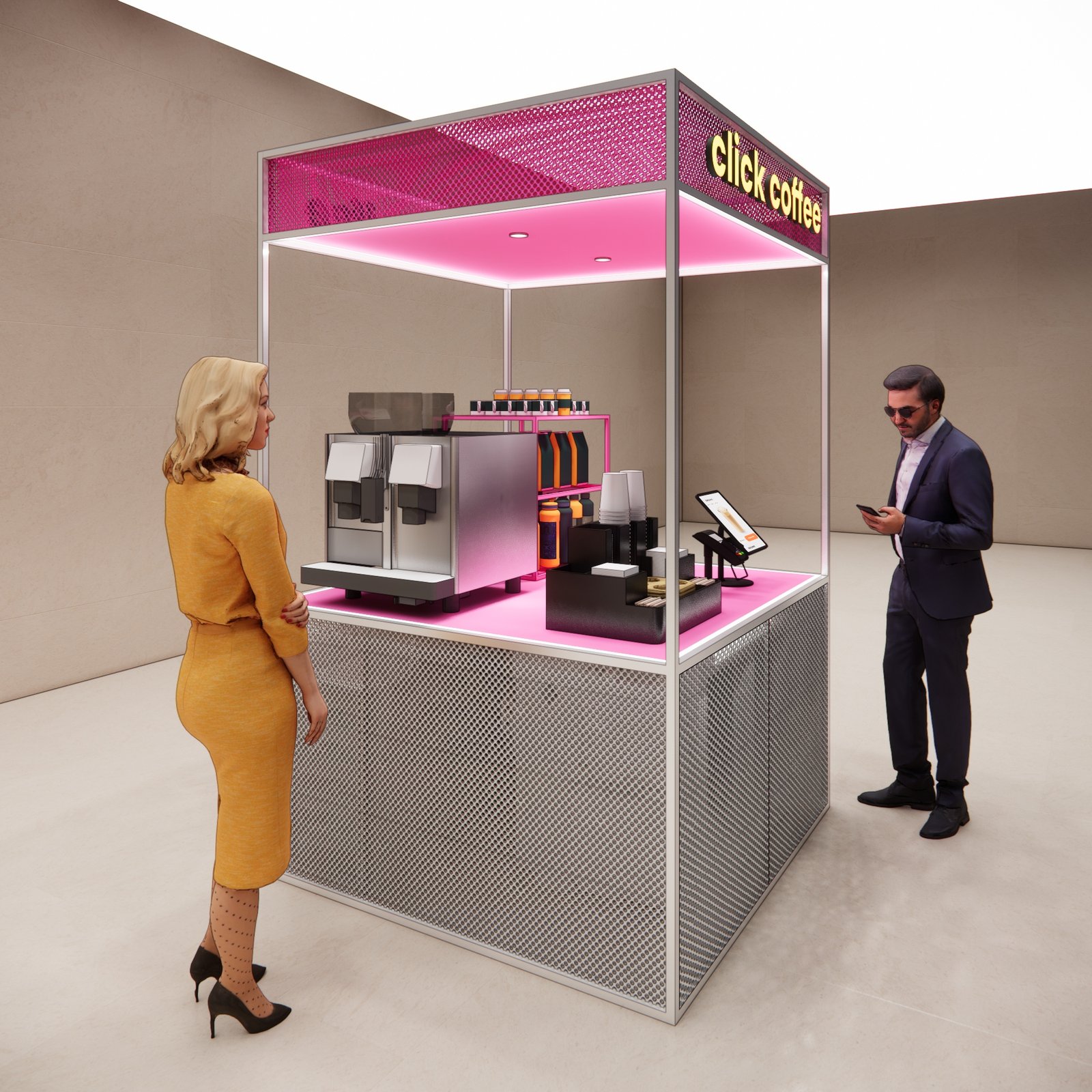 Click Coffee Kiosk