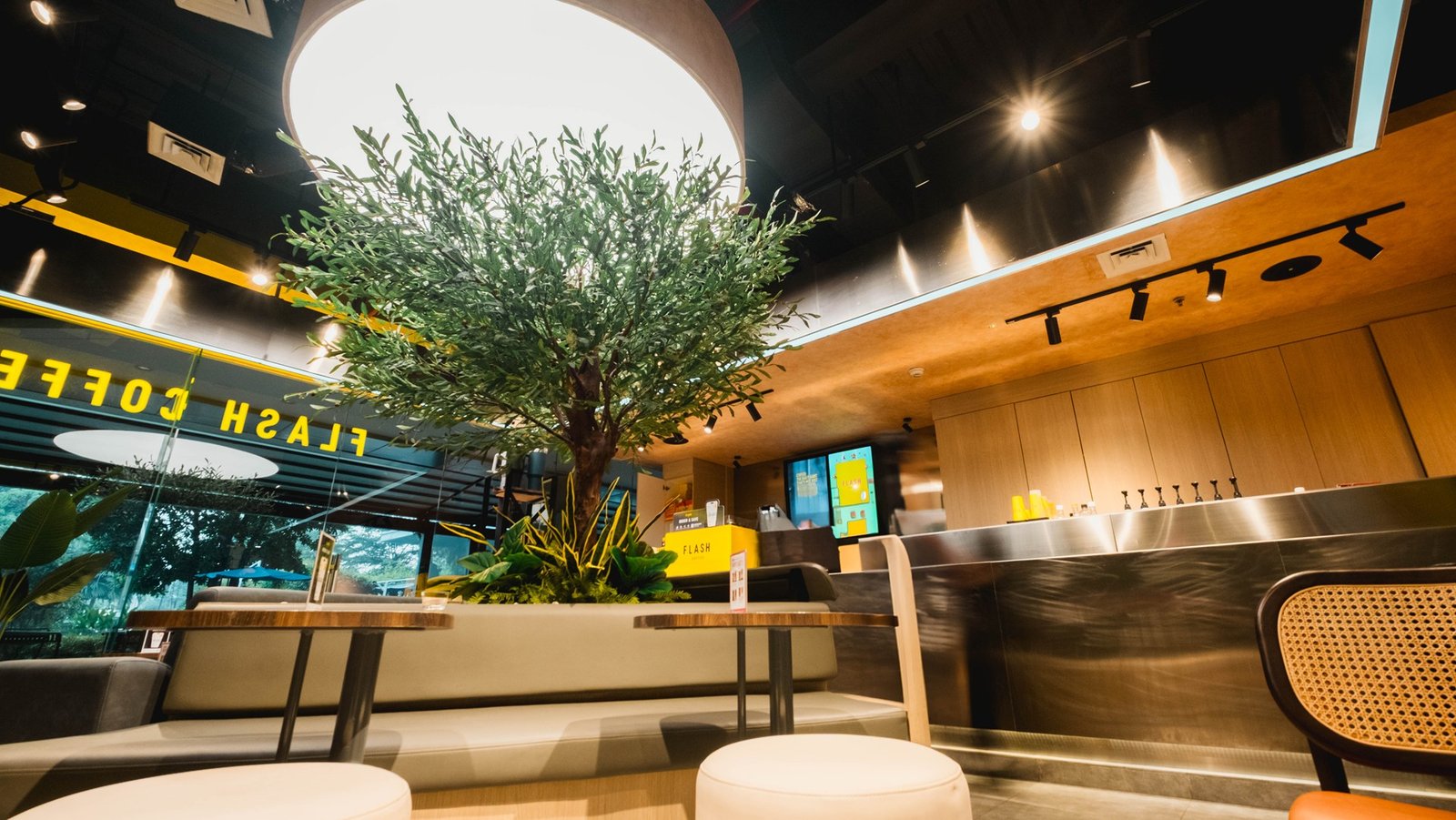 Flash Coffee Arandra Residence, Jakarta, retail store design by Dika Ardi (view 13)