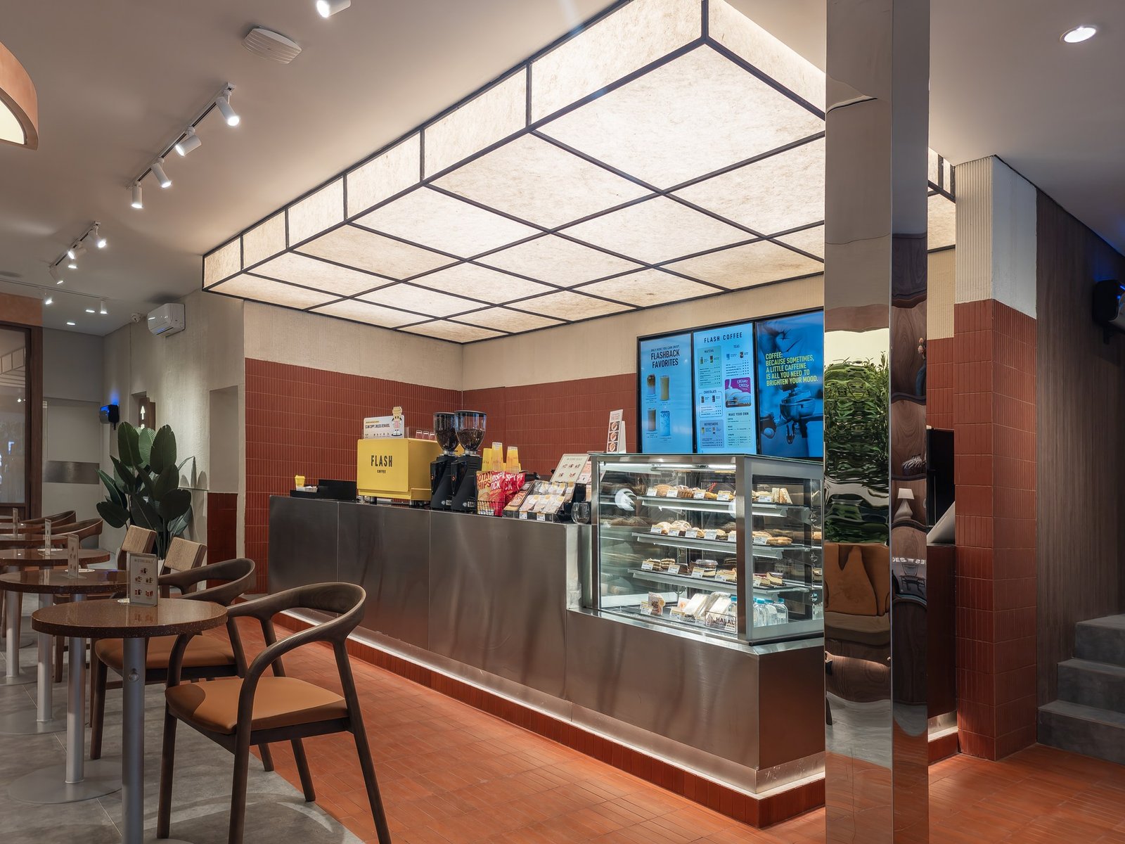 Flash Coffee Bukit Duri, Jakarta, retail store design by Dika Ardi (view 8)