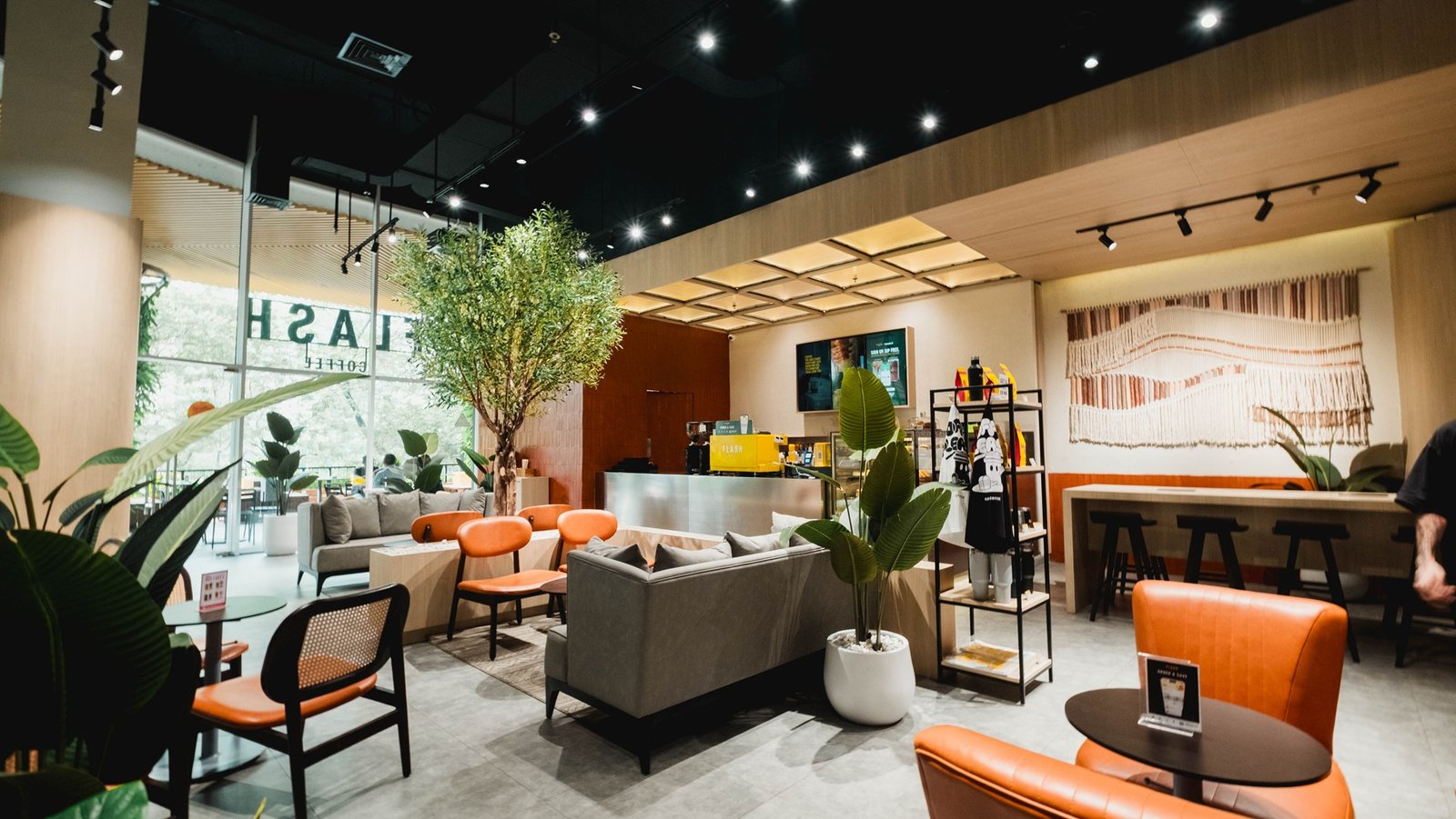 Flash Coffee Epiwalk, Jakarta, retail store design by Dika Ardi (view 5)