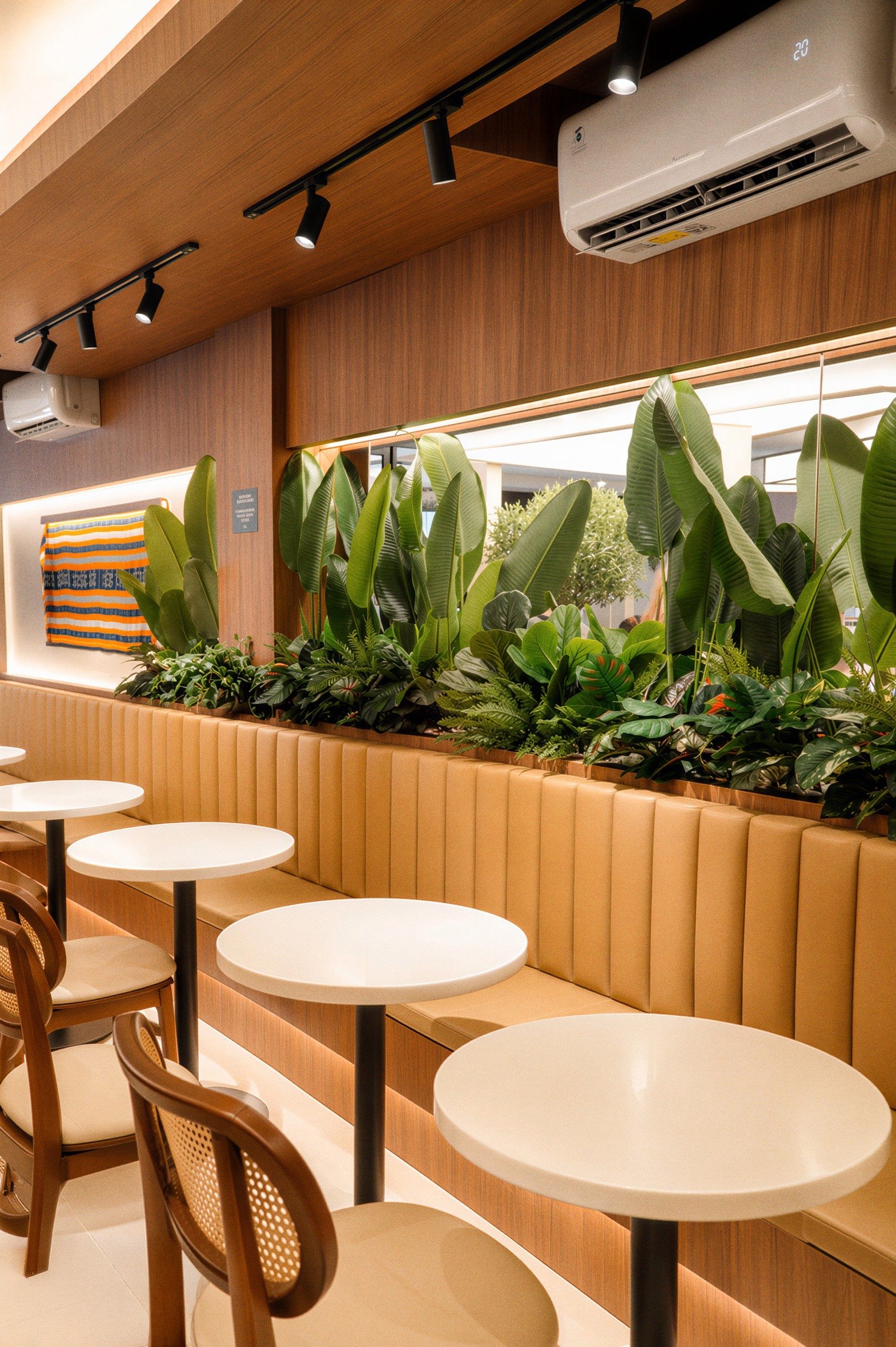 Flash Coffee Greenville, retail interior and architecture design by Dika Ardi