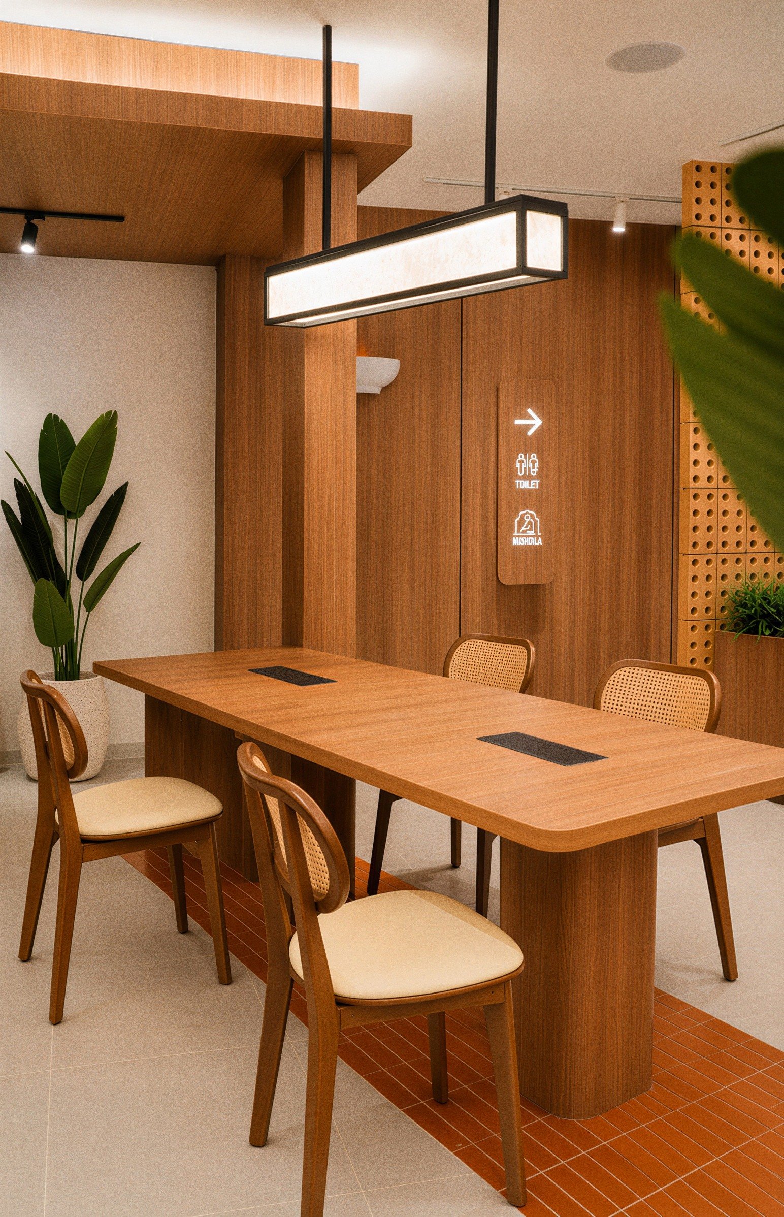 Flash Coffee Greenville, retail interior and architecture design by Dika Ardi