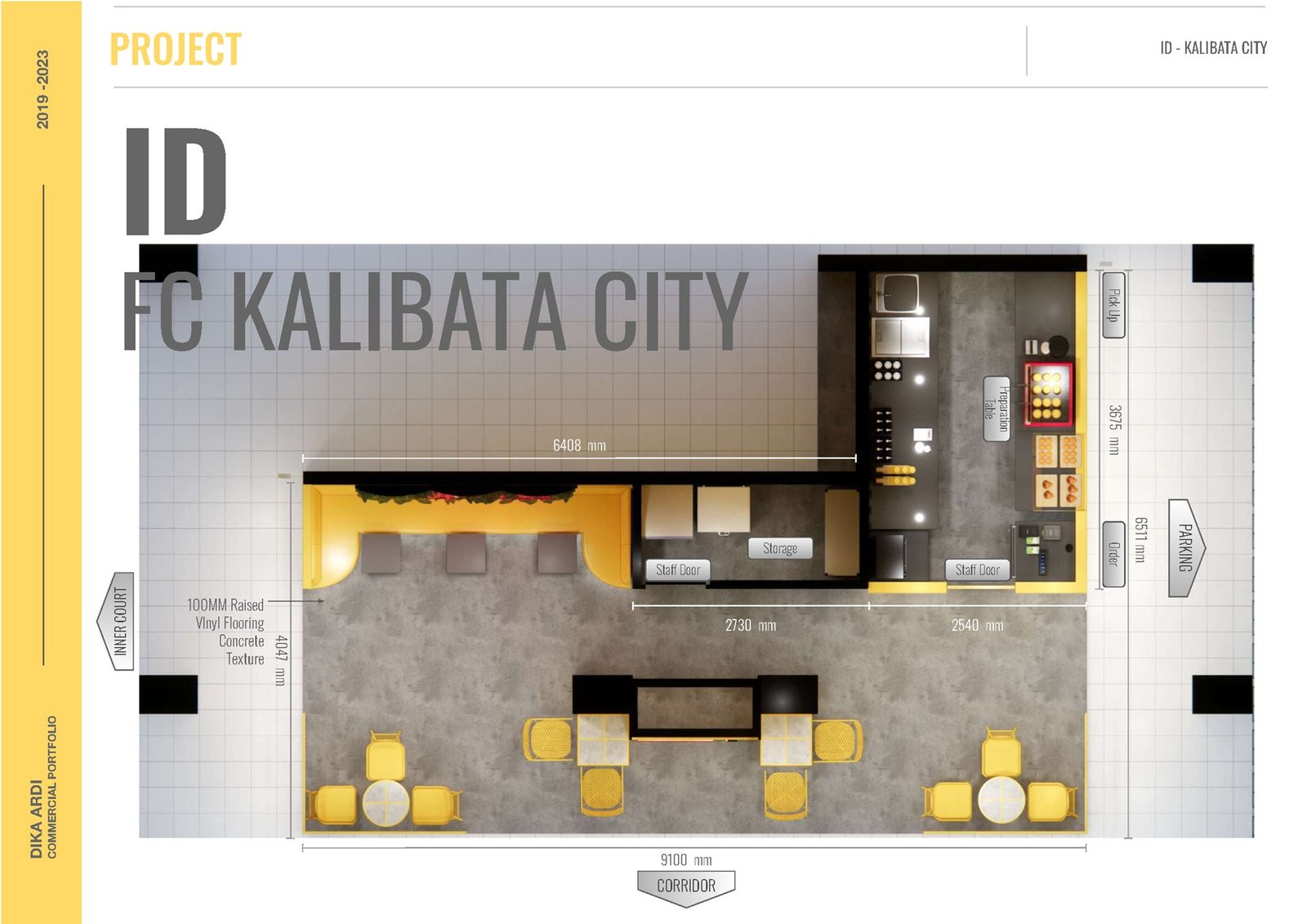 Flash Coffee Kalibata City, Jakarta, retail store design by Dika Ardi (view 2)