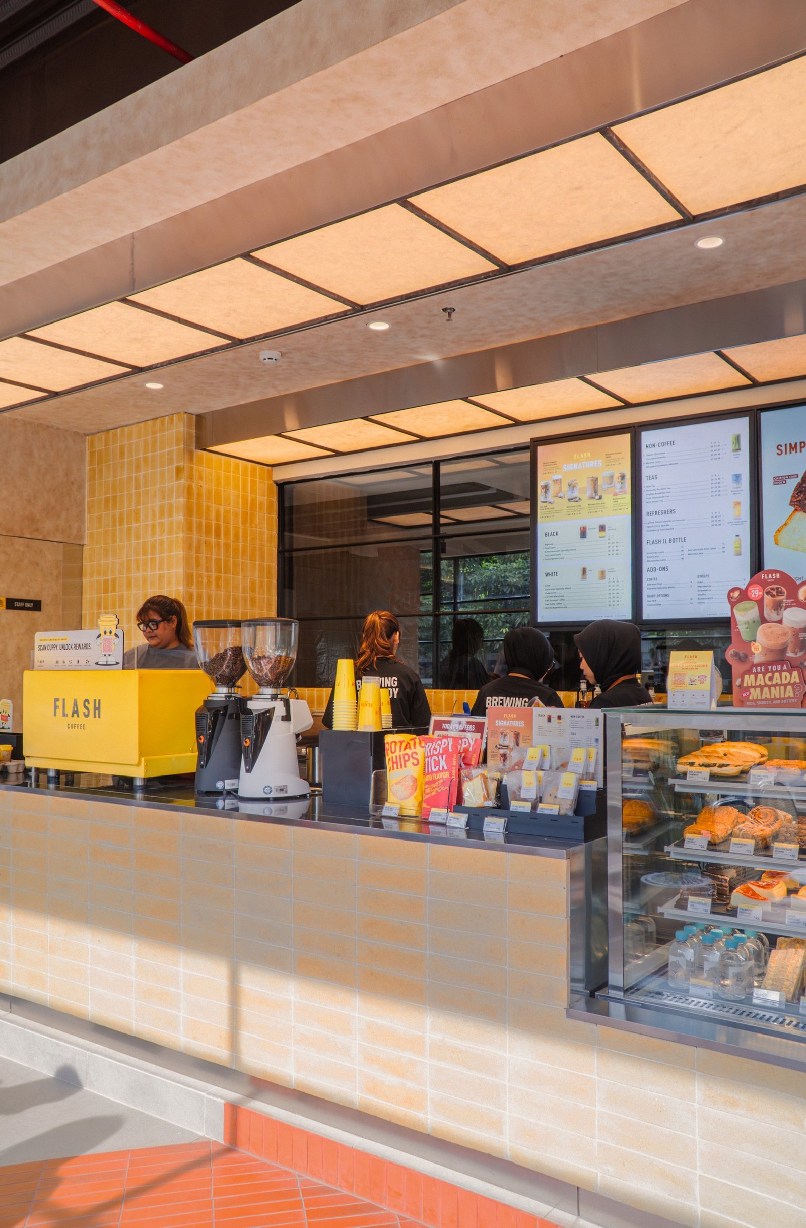 Flash Coffee Menteng Huis, retail interior and architecture design by Dika Ardi