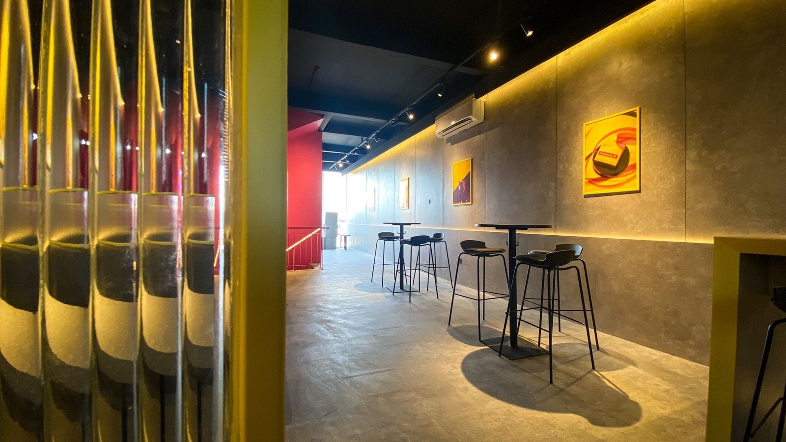 Flash Coffee Merr, Surabaya, retail store design by Dika Ardi (view 11)