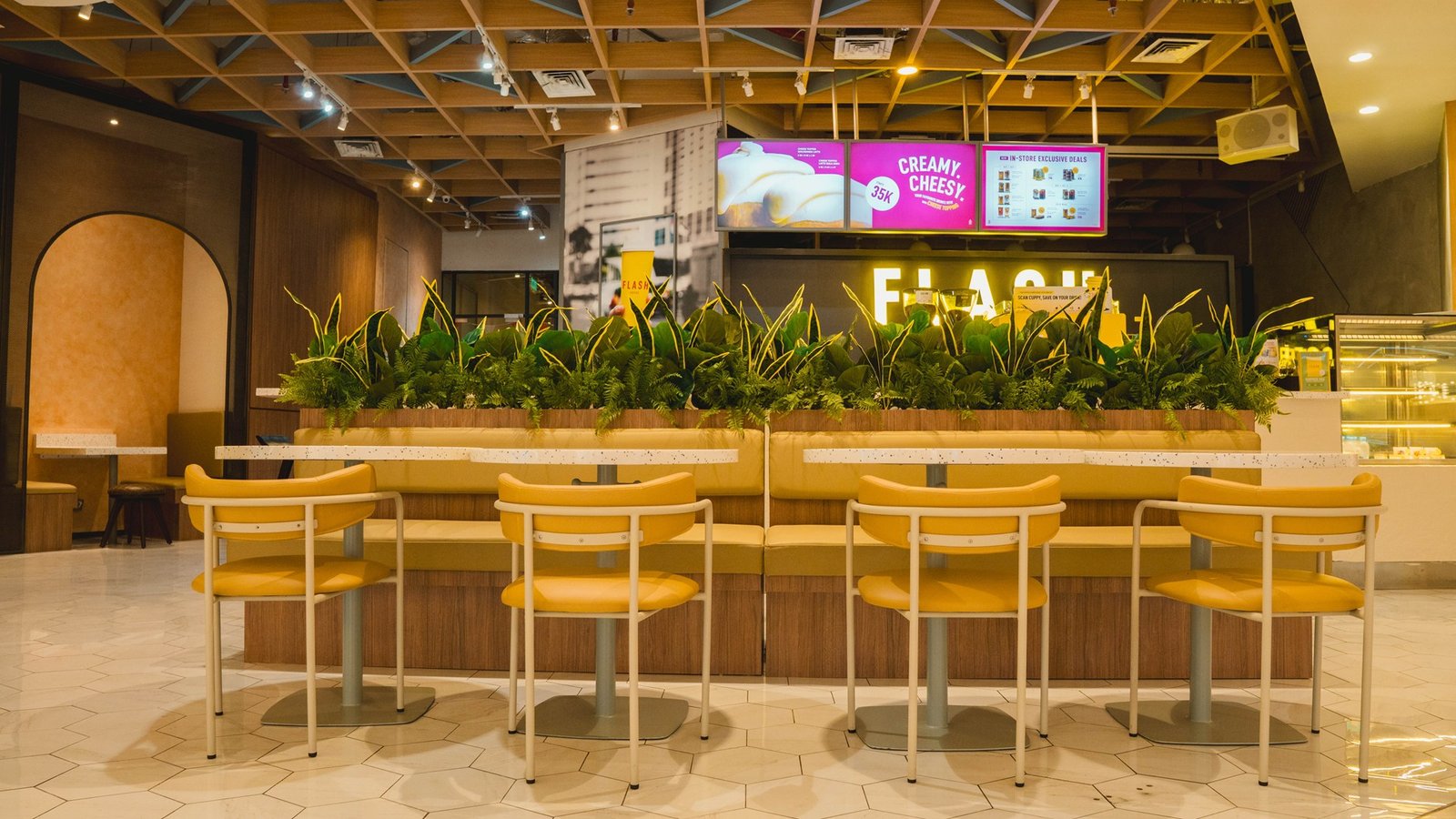 Flash Coffee Pacific Place, Jakarta, retail store design by Dika Ardi (view 6)