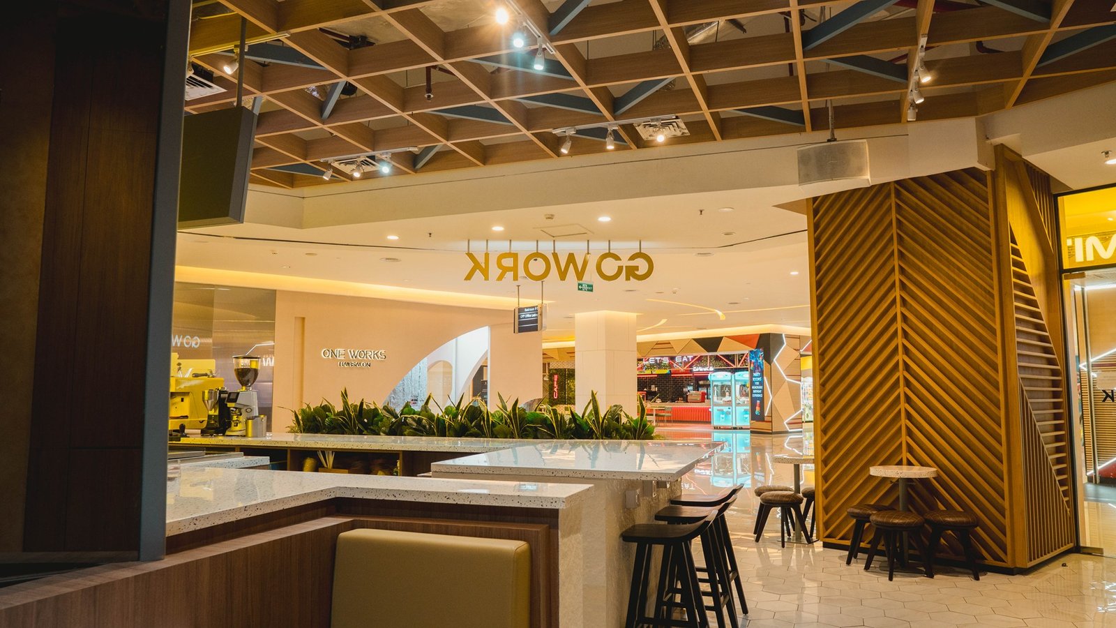 Flash Coffee Pacific Place, Jakarta, retail store design by Dika Ardi (view 13)