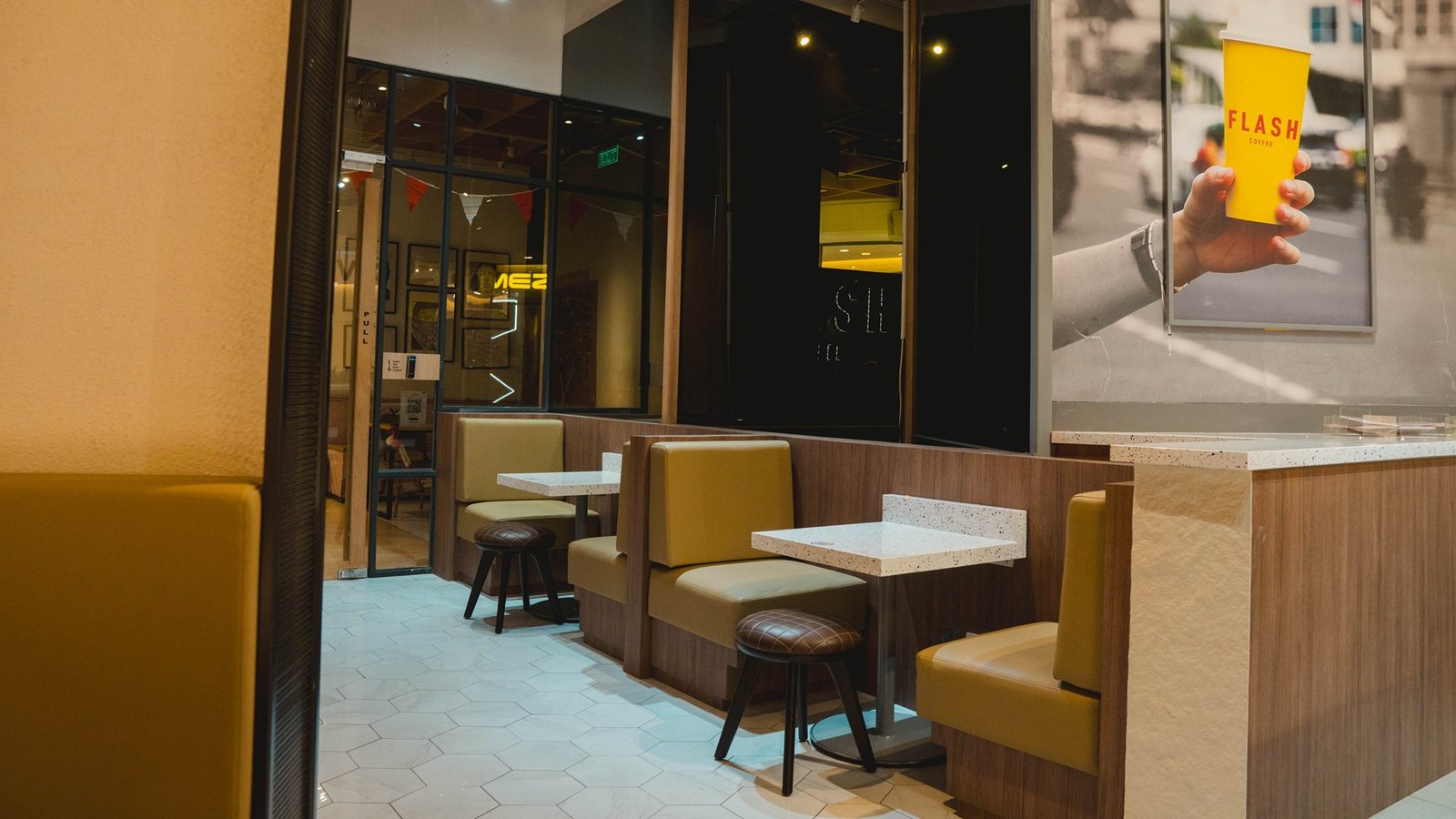 Flash Coffee Pacific Place, Jakarta, retail store design by Dika Ardi (view 15)