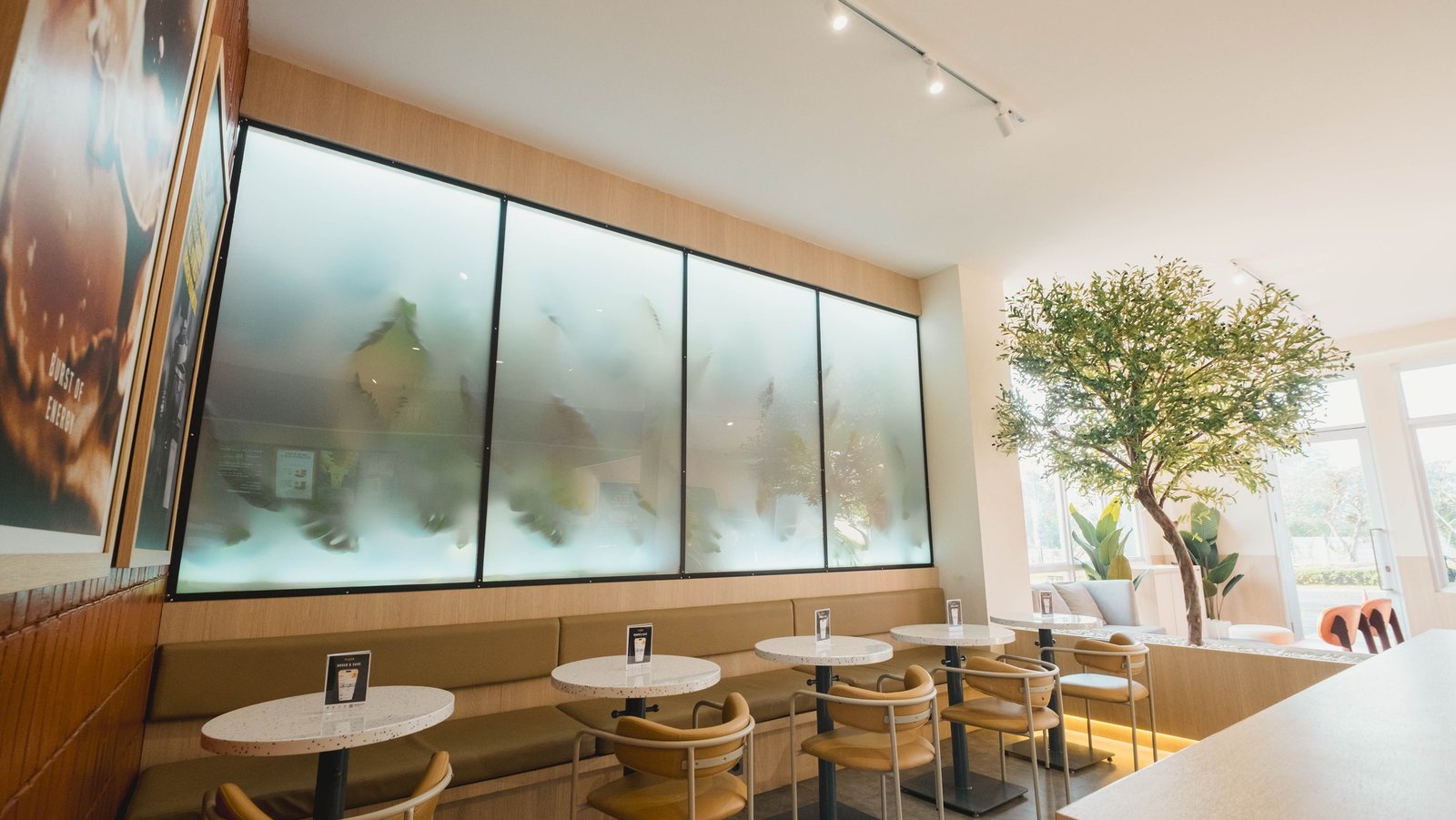 Flash Coffee Shila Sawangan, retail interior and architecture design by Dika Ardi