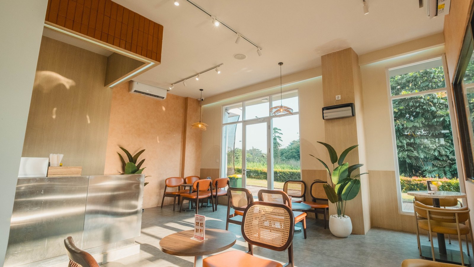Flash Coffee Shila Sawangan, retail interior and architecture design by Dika Ardi
