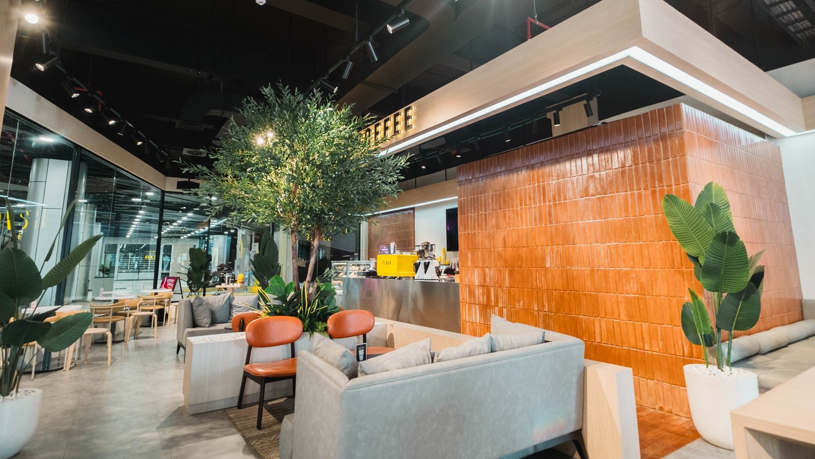 Flash Coffee Tenth Avenue, Bandung, retail store design by Dika Ardi (view 5)