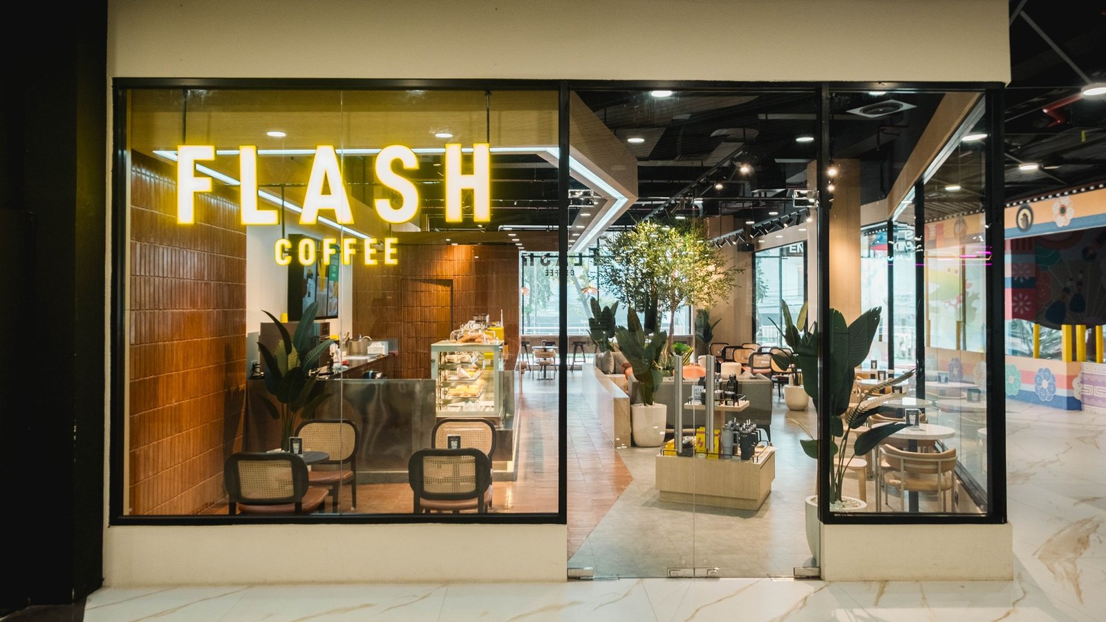 Flash Coffee Tenth Avenue, Bandung, retail store design by Dika Ardi (view 10)