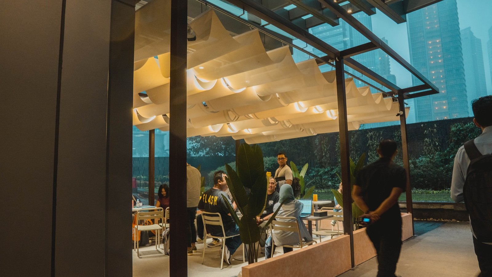 Flash Coffee World Capital Tower, Jakarta, retail store design by Dika Ardi (view 12)