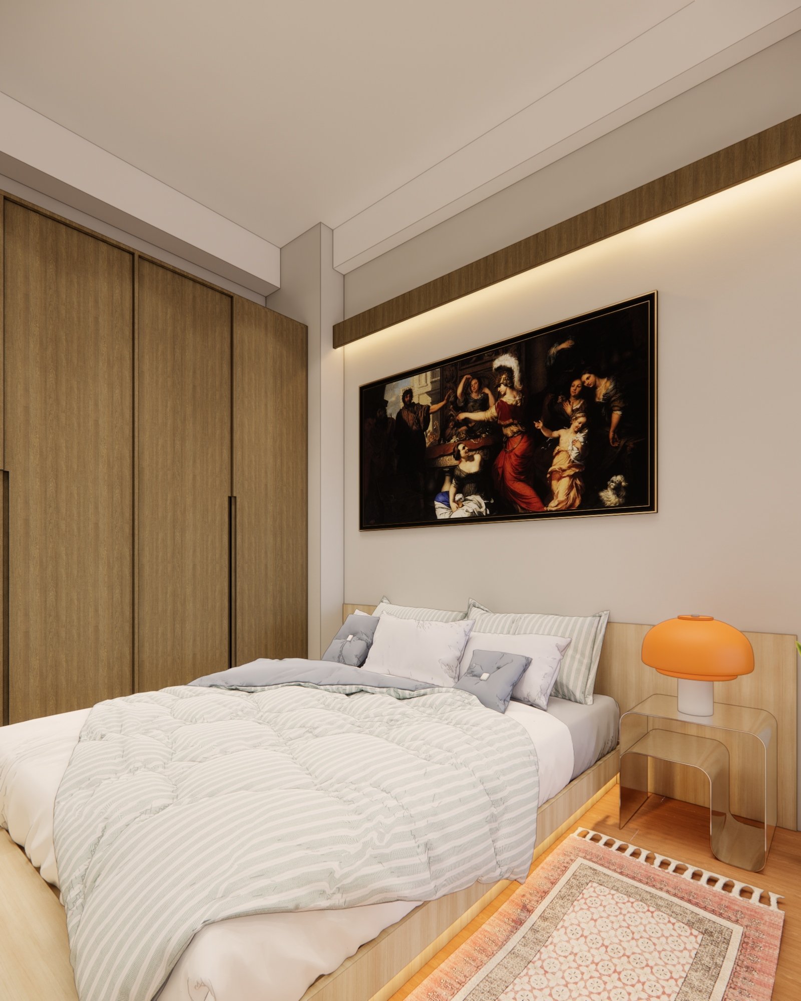 Interior render 19, Mr D Apartment, Jakarta, by Dika Ardi