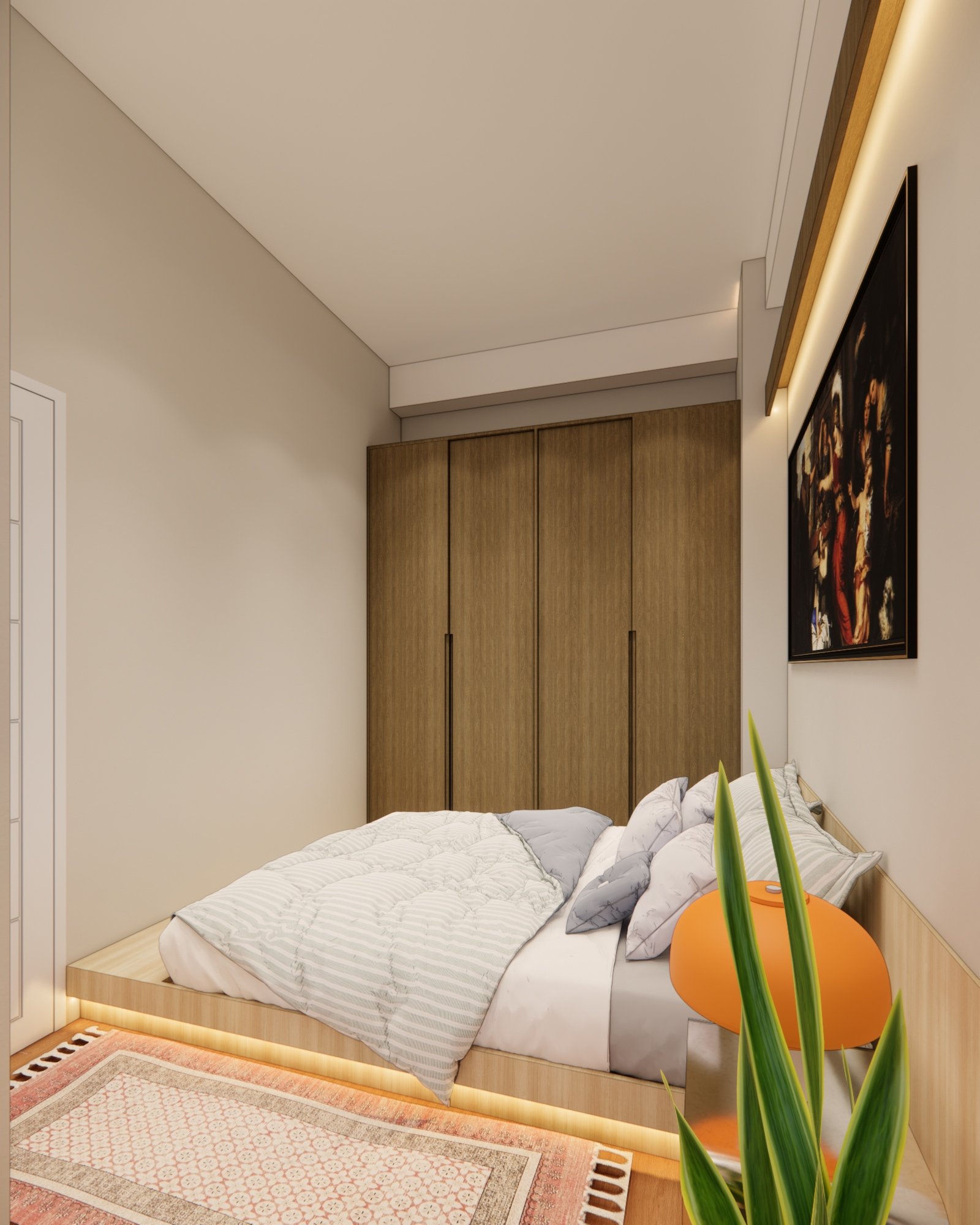 Interior render 21, Mr D Apartment, Jakarta, by Dika Ardi