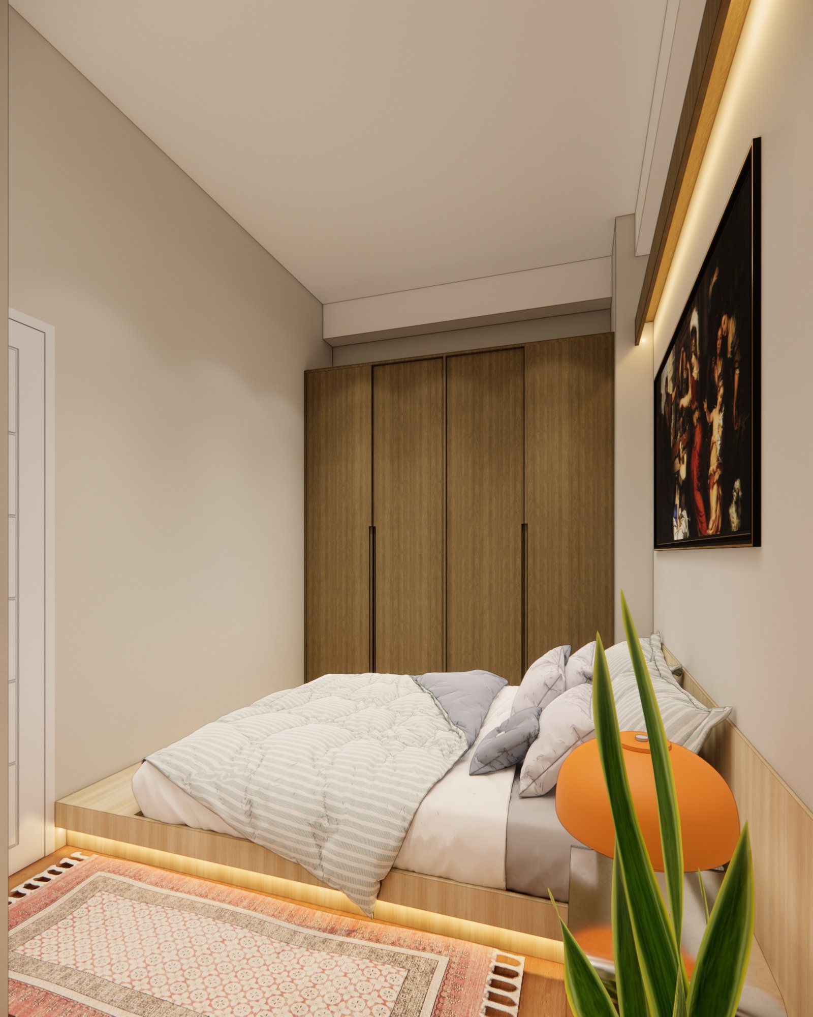 Interior render 22, Mr D Apartment, Jakarta, by Dika Ardi