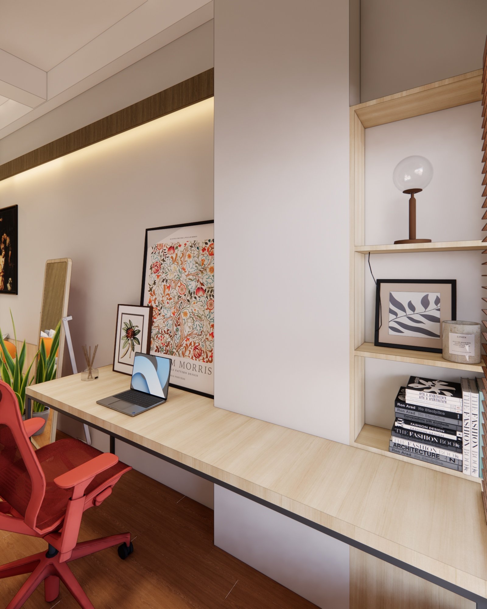 Interior render 23, Mr D Apartment, Jakarta, by Dika Ardi