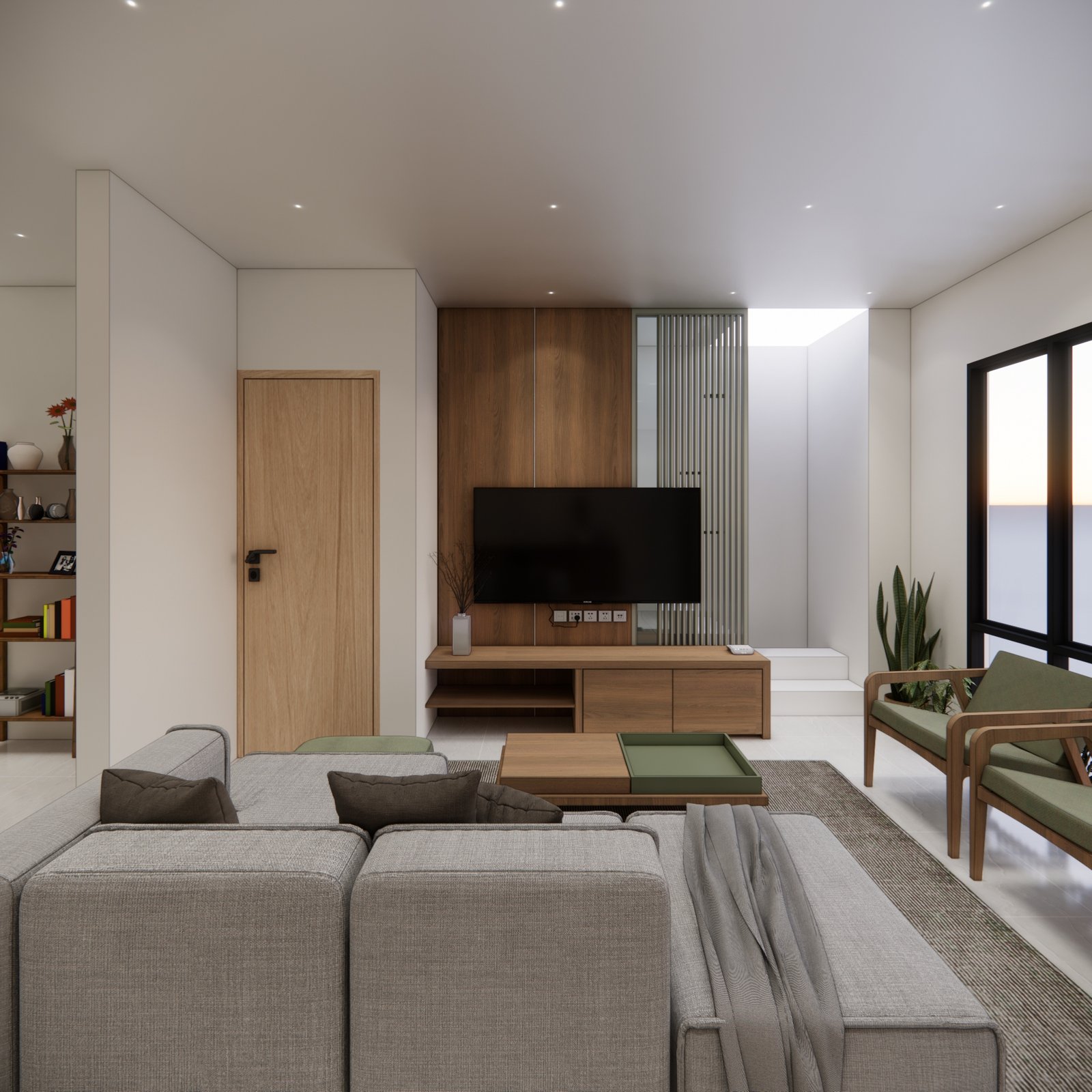 Interior render 03, Mr DZ House, BSD, by Dika Ardi