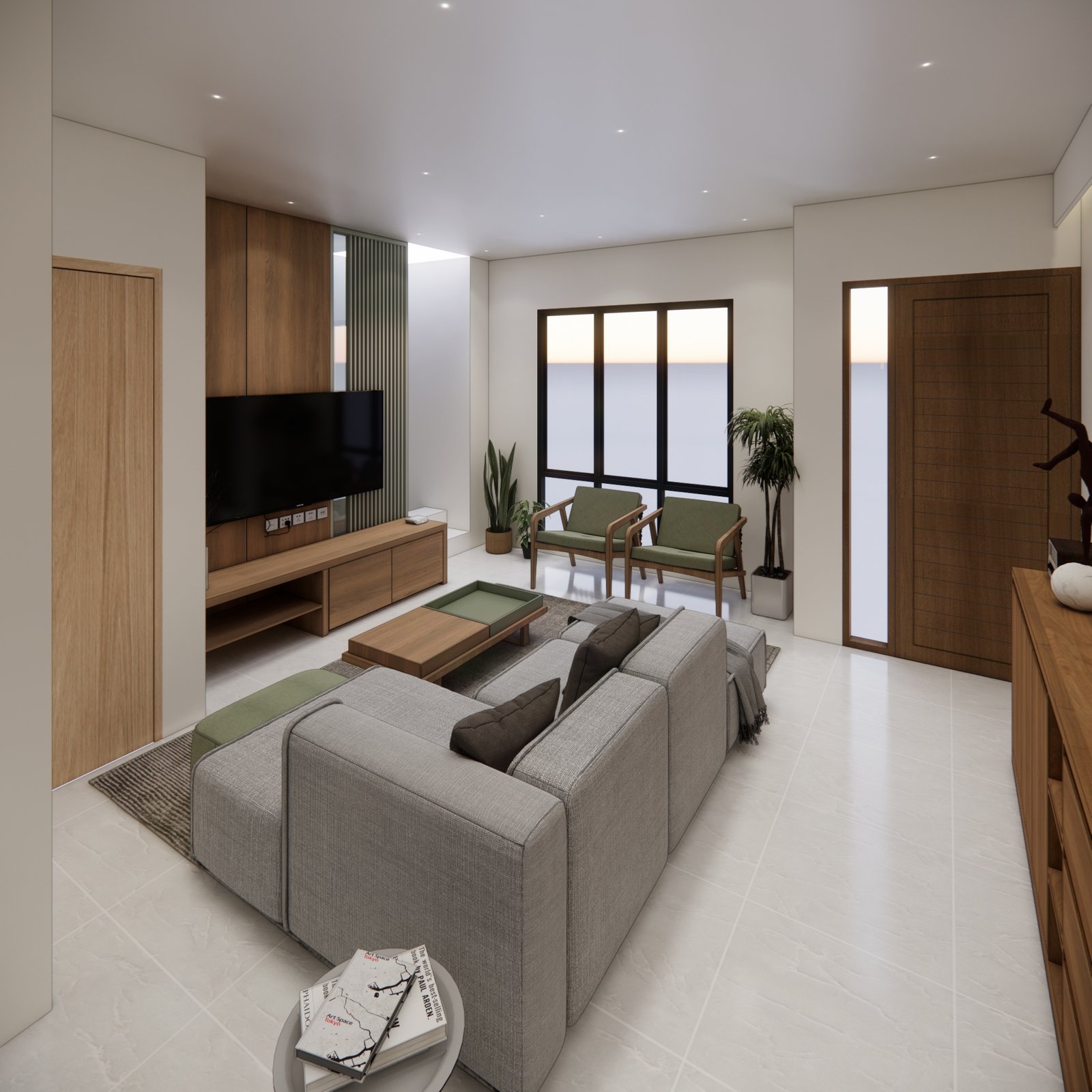Interior render 04, Mr DZ House, BSD, by Dika Ardi