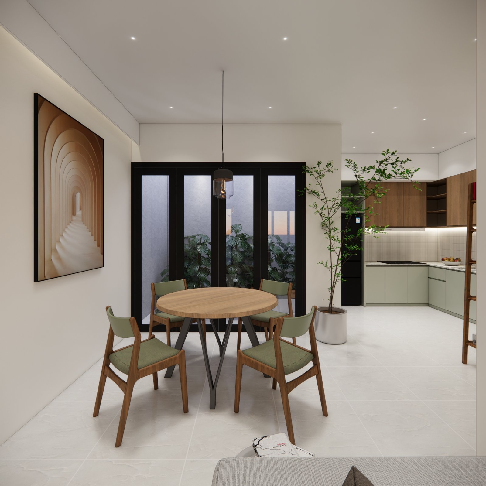 Interior render 05, Mr DZ House, BSD, by Dika Ardi