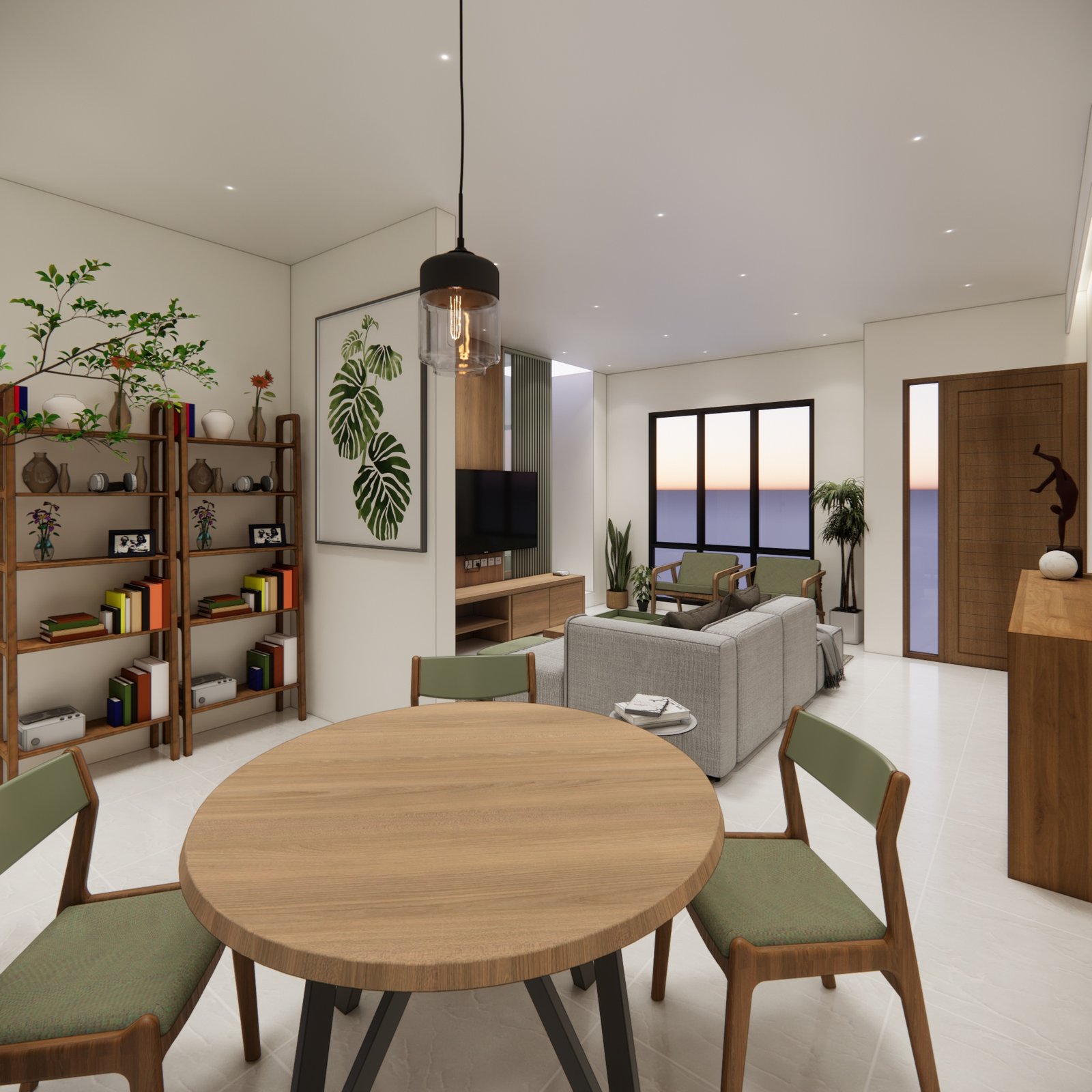 Interior render 11, Mr DZ House, BSD, by Dika Ardi
