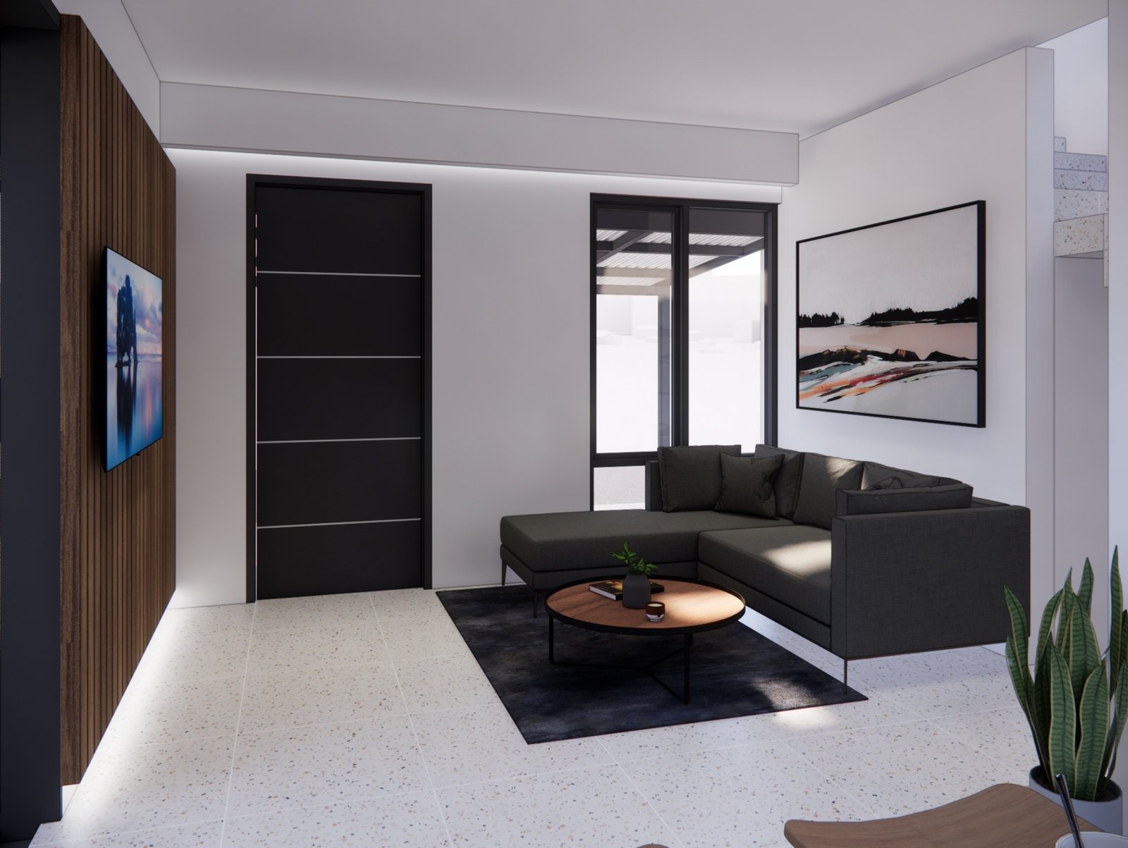Living room, Mr YS House, Tangerang, by Dika Ardi
